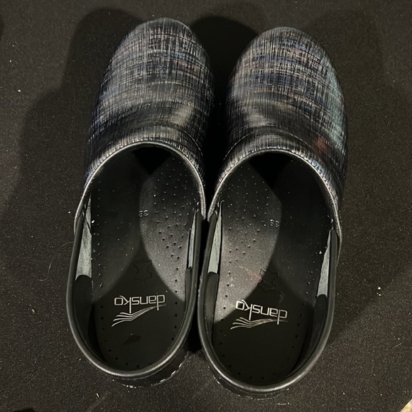 {Dansko} black & silver clogs - Picture 2 of 3